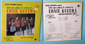 LP desky česká dechovka 14ks + USA dechovka 6ks - 16