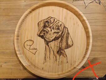 Vypalování do dřeva ,prkénka, překližka (pyrografie) - 16