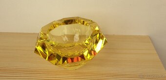 FASETOVANÝ STARÝ POPELNÍK ART DECO - 16