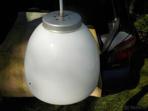 staré skleněné a mosazné lustry,lampy a svítidla - 16