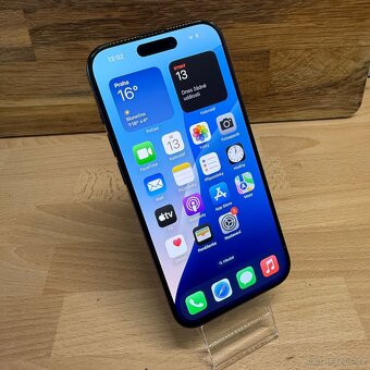 iPhone 15 Pro 128GB, modrý (12 měsíců záruka) - 16