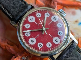 Hodinky PRIM BERUŠKY kalibr 66 - KRÁSNÉ  - 16