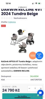 Kočárek Inglesina Aptica XT 4v1 - 16