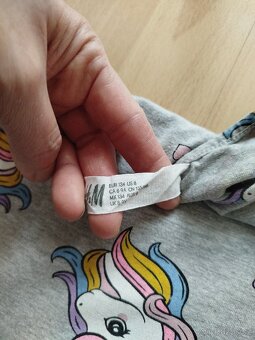 Oblečení Tchibo, H&M, vel.134, mikina, šaty, legíny - 16