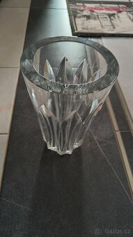 Váza Baccarat France 24cm, váha 4,27kg - 16