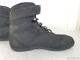 45 Alpinestars kožený boty na motorku - 16