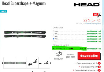 HEAD SUPERSHAPE e-MAGNUM SW + PROTECTOR PR 13 2025/2026 - 16