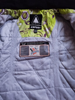 Zelenofialová zimní bunda vel.152/10-12let ICEPEAK - 16