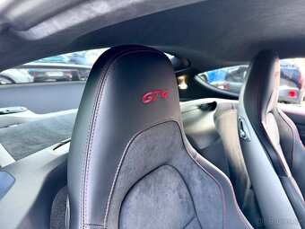 Porsche Cayman GT4, 4.0, ČR, Záruka, PDLS - 16
