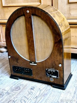 Starožitné rádio Telefunken 33WEa, rok 1930 - 16