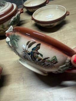 Studio keramik myslivecký vintage set - 16