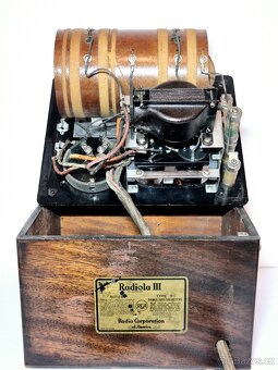 Rádio R.C.A Radiola III. typ RI, 1924, USA, New York - 16