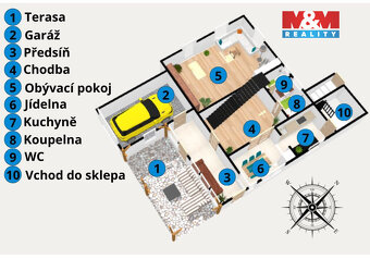 Prodej rodinného domu 130m² v Mendlově Vsi, Havlíčkův Brod - 16