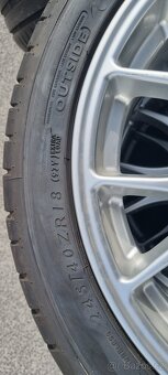 Disky BBS 5x112 r18 s pneu Dunlop 245/40 R18 - 16
