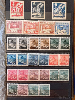 Sbírka známek z období Protektorátu a poválečného ČSR - 16