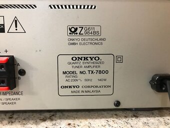 Onkyo  TX-7800 - 16