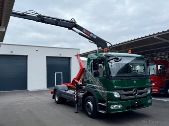 MERCEDES-BENZ ATEGO 1218 HÁKOVÝ NOSIČ vh100 HYDRAULICKÁ RUKA - 16