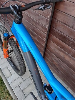 Zánovní enduro kolo Cube Stereo Carbon / vel. L - 16