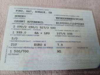 Ford mondeo M 4 - 16