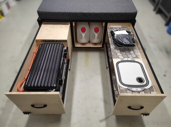 NOVÁ OBYTNÁ VESTAVBA S VYBAVENÍM- Camperbox, WC, Sprcha - 16