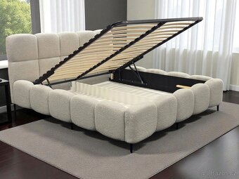 Manželská postel , uplne nový . Šedá | 180x200 , 160x200 | - 16