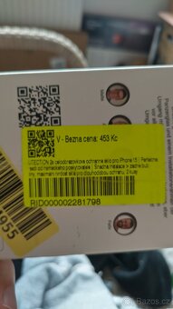 Apple iPhone 15 128GB, zánovní, perfektní stav,baterie 100% - 16