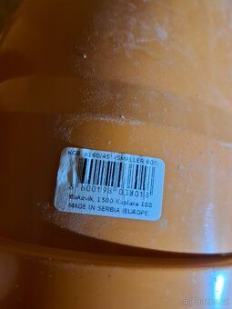 Nové kanalizační dno, vlnovec, adaptér na poklop a kolena - 16