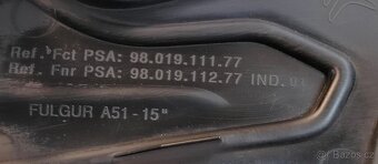 Disky na Citroën, Peugeot 6,5Jx15"H2 ET27 - 16
