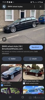 Original BMW Alu Kola Styling 218 R19 Dvourozměr - 16