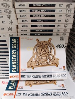 Dřevěné Stavebnice & Puzzle. - 16