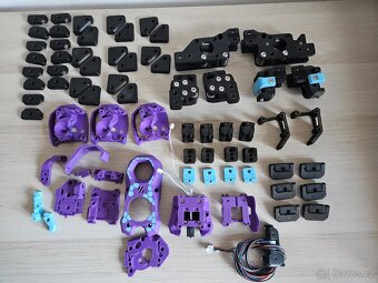 Voron 2.4 350 + náhradní díly +spoustu filamentů 3D tiskárna - 16