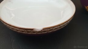 Starožitná miska s motivem milenců průměr 9 cm - 16