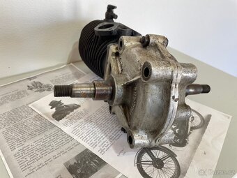 Jawa 175 Villiers - motor na prototyp - 16