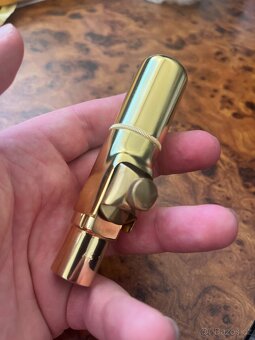 Predám vintage raritnú hubicu Zinner select 9 alt saxofón - 16