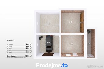 Prodej rodinného domu 285 m2 - Medlice, ev.č. 100135 - 16