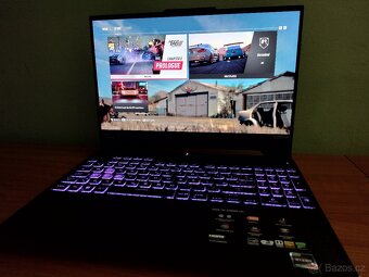 Kovový TuF,Ryzen 7-7435hs-4,5 GHz,RTX-4-Gen-140w-Mux,DDR5,1T - 16