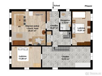 Prodej rodinného domu / chalupy Kozlov Česká Třebová - 16