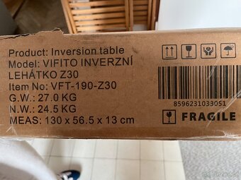 Autotrakční lehátko zn. VIFITO inverzní - 16