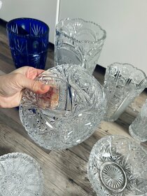 Broušené sklo, Broušená váza, Český křišťál, Bohemia Crystal - 16