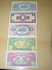 RU,ČSSR , ČSR- nevydanné bankovky , návrhy oboustranná kopie - 16