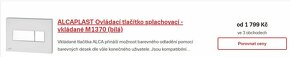ALCA tlačítko bílé. Nové nepoužité. Nepatrné kazíky - 16