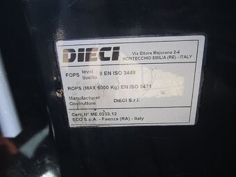 DIECI Teleskopický nakladač - 16