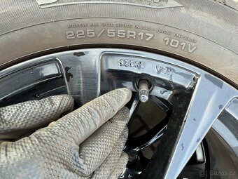 Kola alu Borbet 5x115r17+225/55r17 zimní - 16