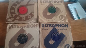 Šelakové gramofonové desky cca 500ks - 16
