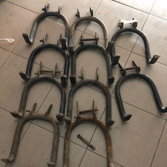 Startovací páka nosič klakson 6V 12V sací trubky - 16