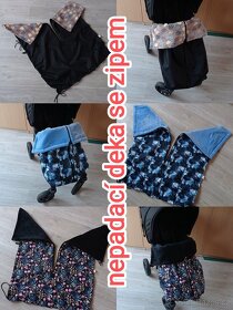 Deka nepadací na kočárek - 16