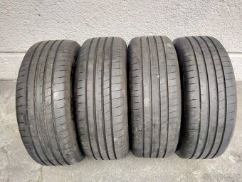 Alu kola originál Mercedes, 7,5J x18, 5x112,ET 53,Letní pneu - 16