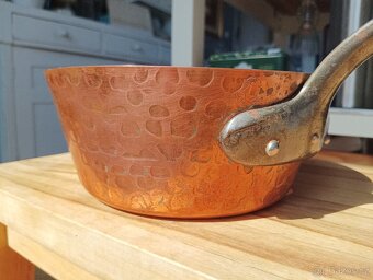 PROFESIONÁLNÍ MĚDĚNÝ HRNEC BAUMALU ALSASKO FRANCIE 70.LÉTA - 16