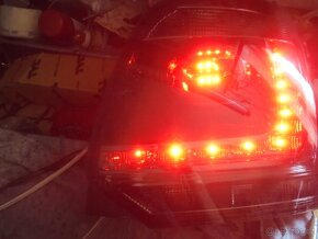 VW polo 6R - zadní LED diodová světla kouřová EAGLE EYES - 16