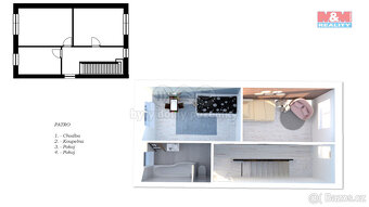 Prodej rodinného domu, 127 m², Ostrava, ul. Koněvova - 16